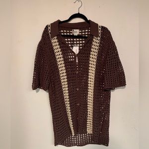 Woven Casual Button-Down